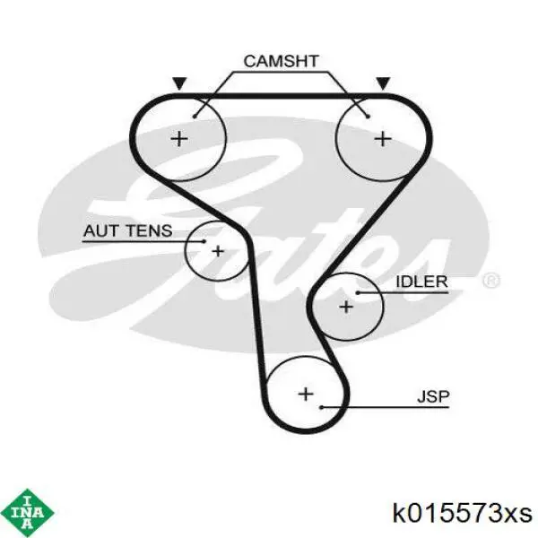 Kit correa de distribución Renault Espace 4 JK0