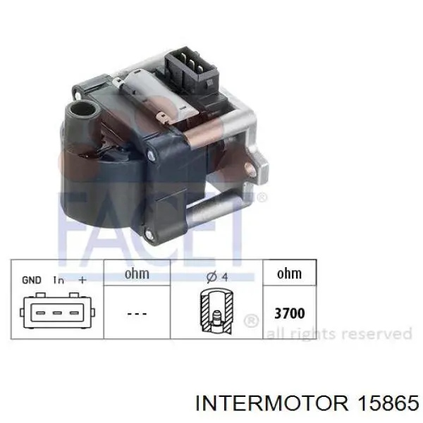 15865 Intermotor módulo de encendido