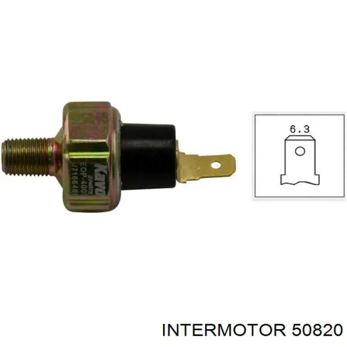 50820 Intermotor sensor de presión de aceite