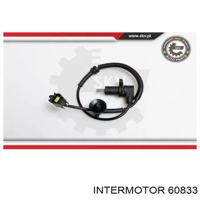 60833 Intermotor sensor abs trasero izquierdo