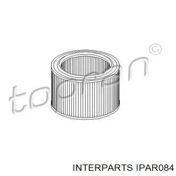 IPAR084 Interparts filtro de aire