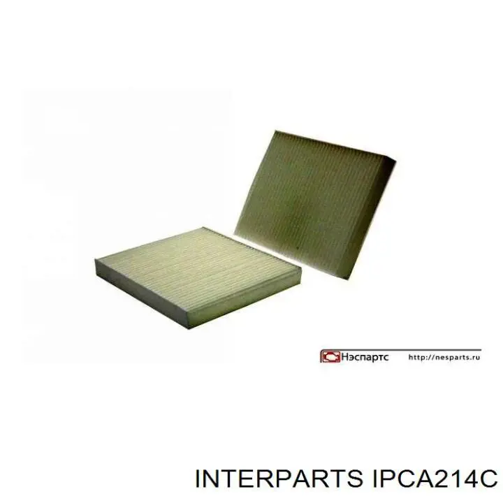 IPCA214C Interparts filtro habitáculo