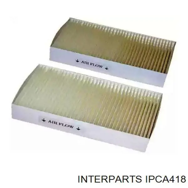 IPCA418 Interparts filtro habitáculo