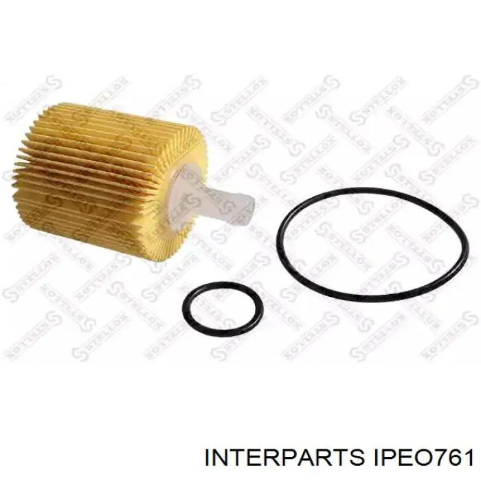 IPEO761 Interparts filtro de aceite