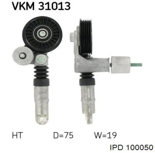 Comprar 423942 Triclo Tensor de correa poli V 