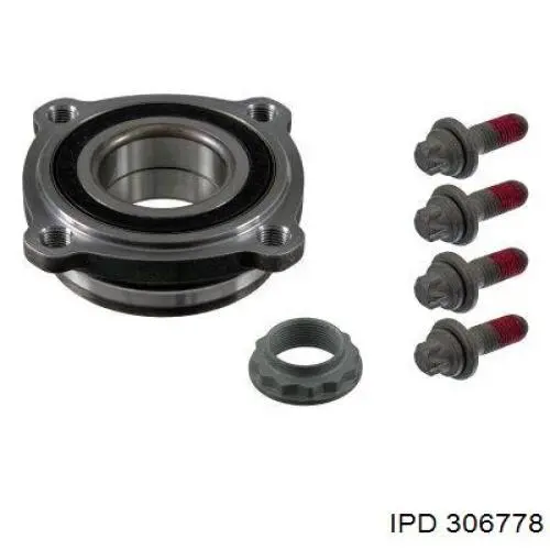 Cojinete de rueda trasero BMW 5 E61