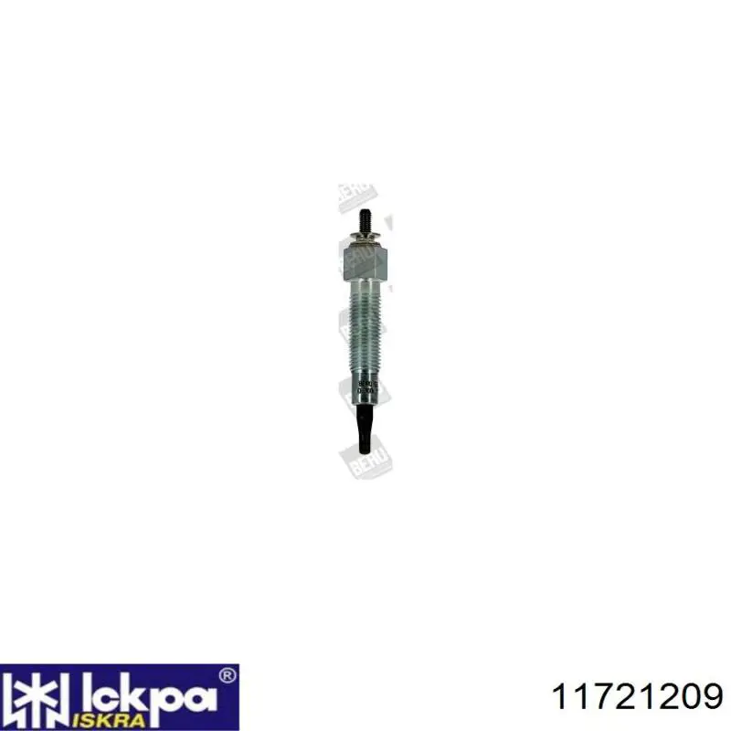 Bujía de incandescencia Nissan Sunny 2 B12