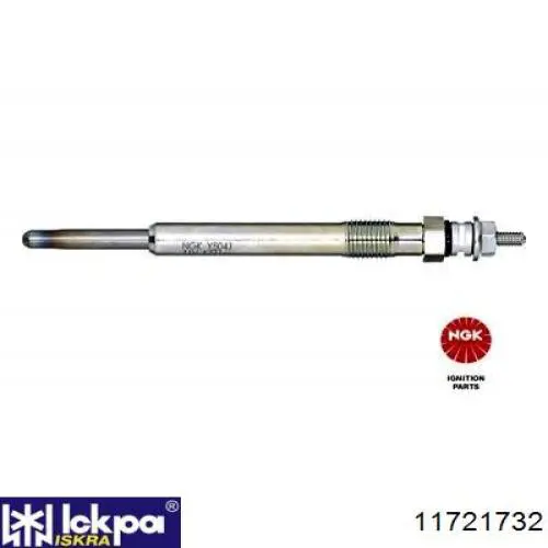 Bujía de incandescencia Peugeot 206 2A/C