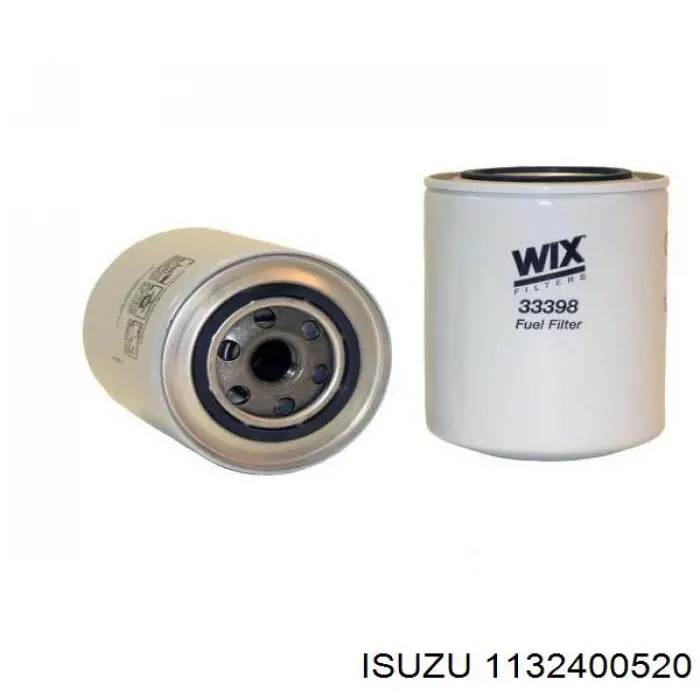 Filtro de combustible 1132400520 Isuzu
