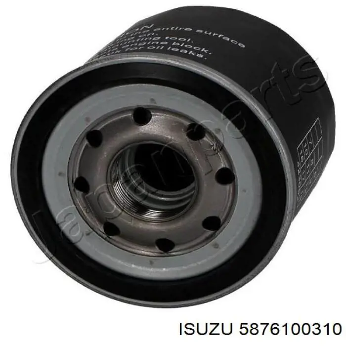 5876100310 Isuzu filtro de aceite