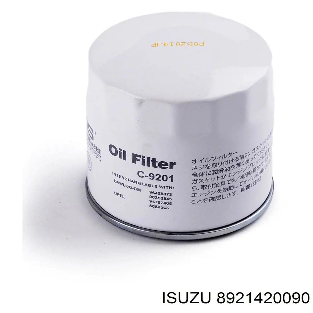 Portafiltro de aceite Isuzu 8921420090 precio, desde 2,22 EUR