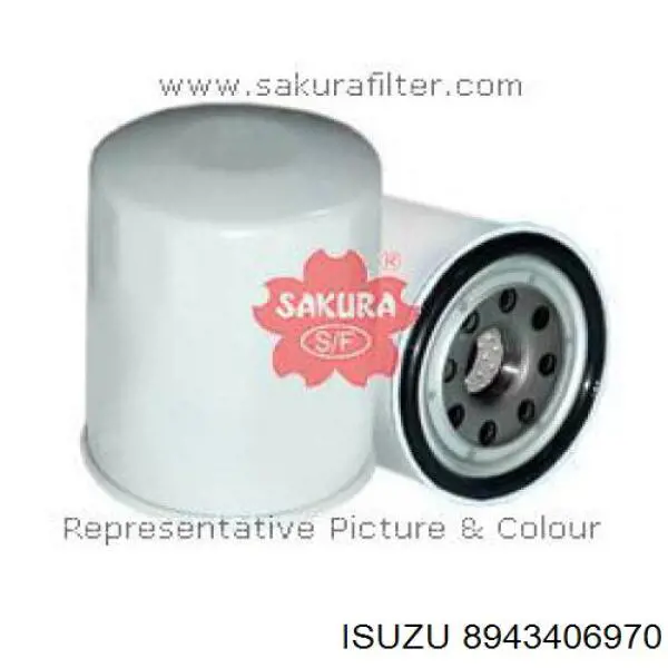 Filtro de aceite 8943406970 Isuzu