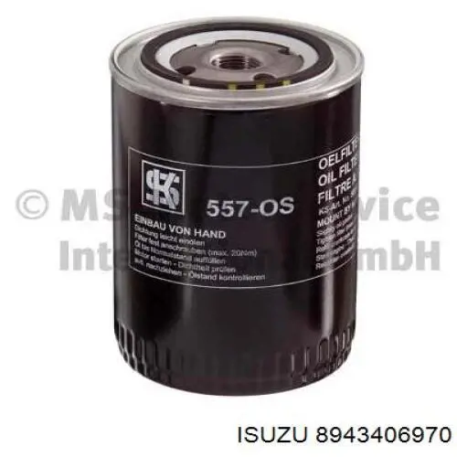 8943406970 Isuzu Filtro aceite