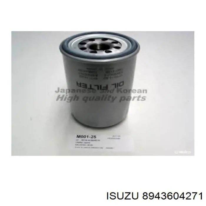 Filtro de aceite Isuzu 8943604271 precio, desde 11,12 EUR