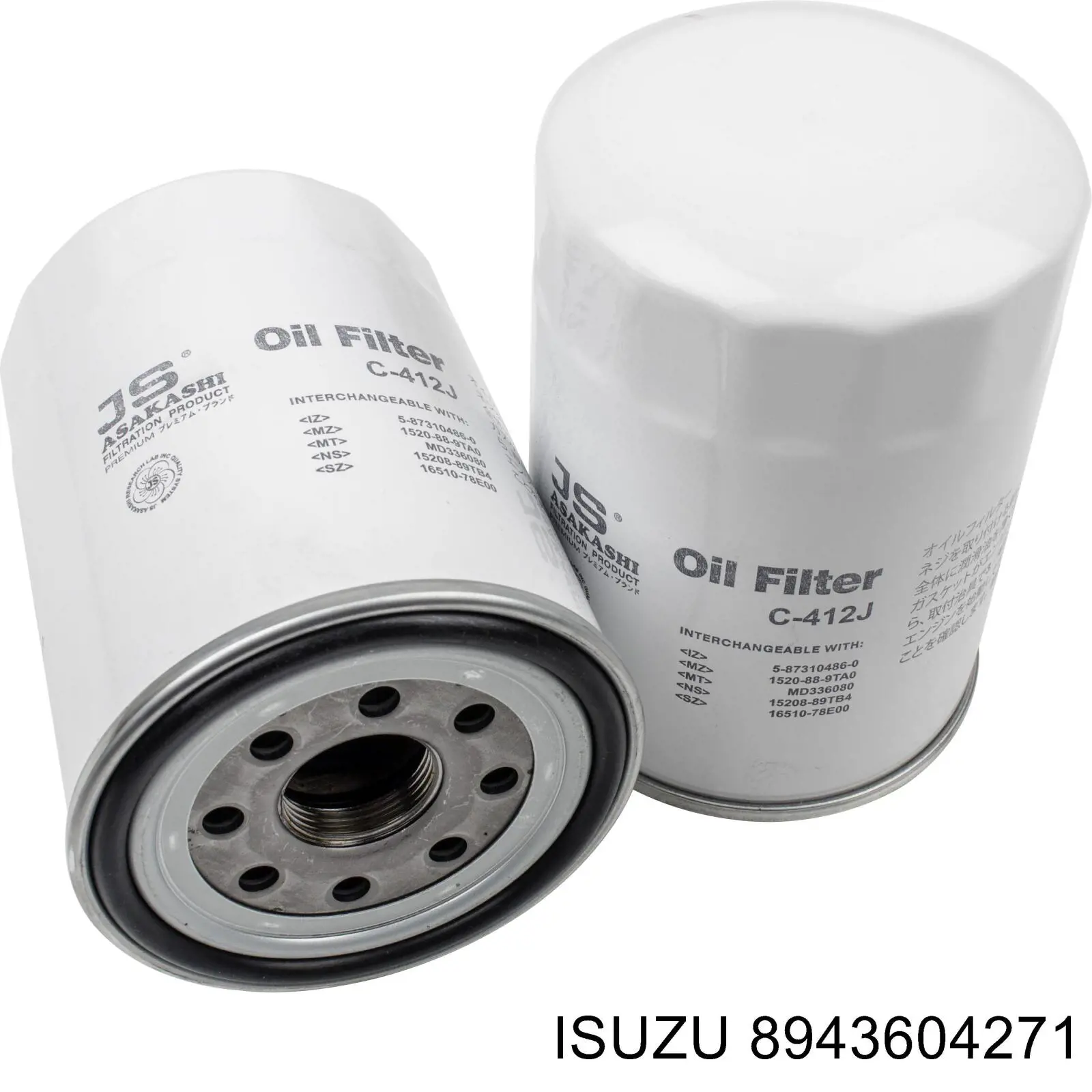 Filtro de aceite 8943604271 Isuzu