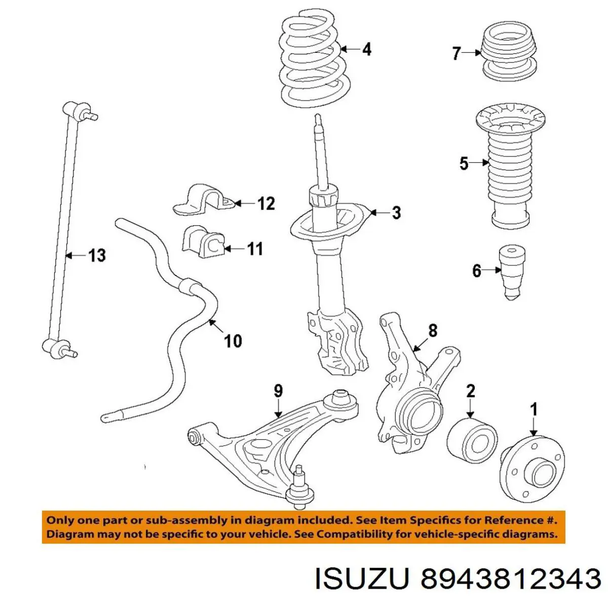 Comprar 8943812343 Isuzu 