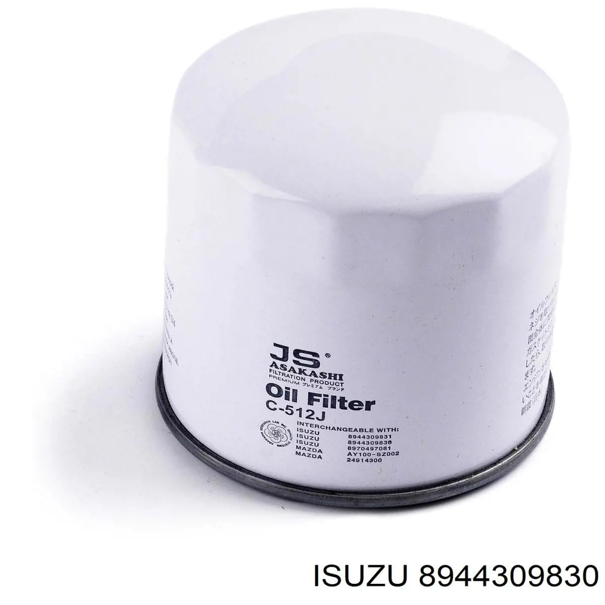 8944309830 Isuzu filtro de aceite