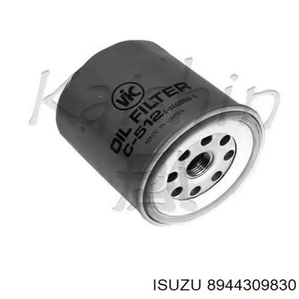 Filtro de aceite Isuzu 8944309830 precio, desde 7,67 EUR