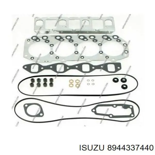 8-94433-744-0 Isuzu junta de la tapa de válvulas del motor