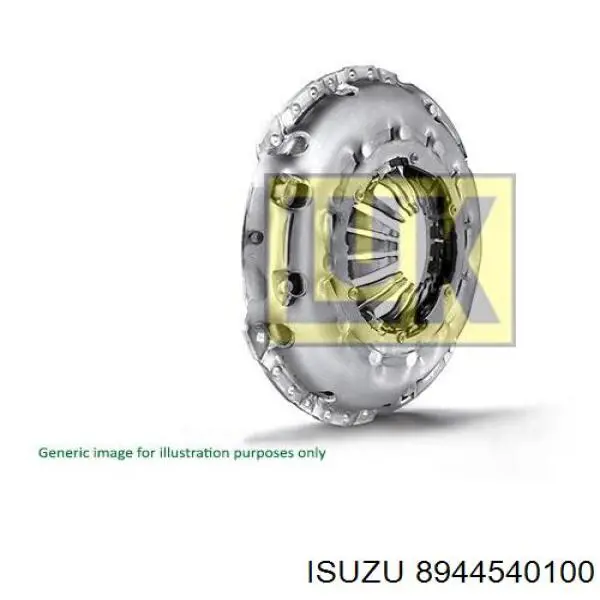8944540100 Isuzu plato de presion del embrague funcion