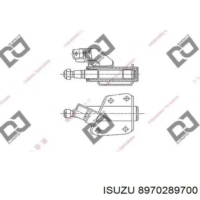 8-97028-970-0 Isuzu palanca intermedia de dirección