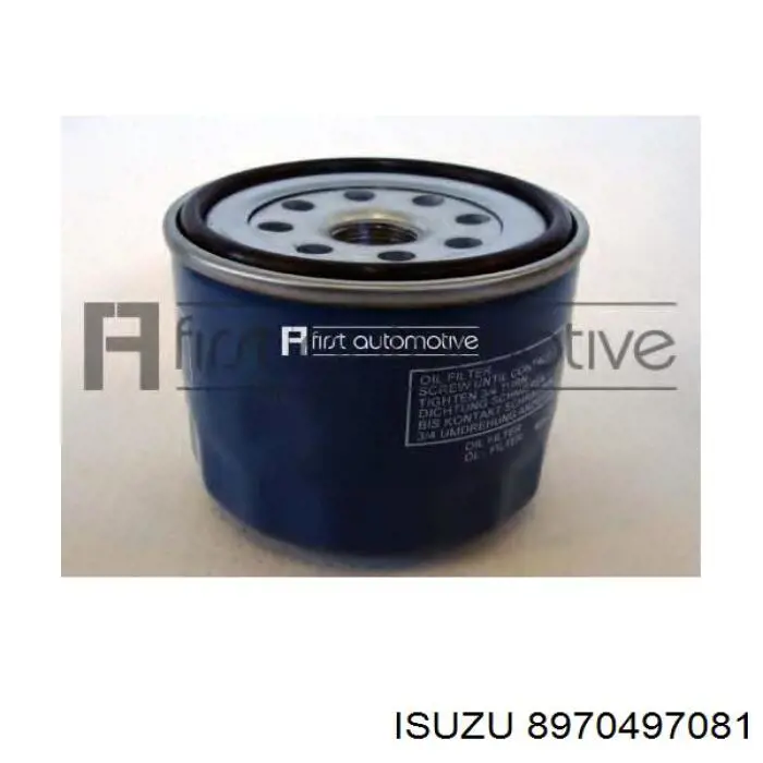 Filtro de aceite Isuzu 8970497081 precio, desde 7,67 EUR