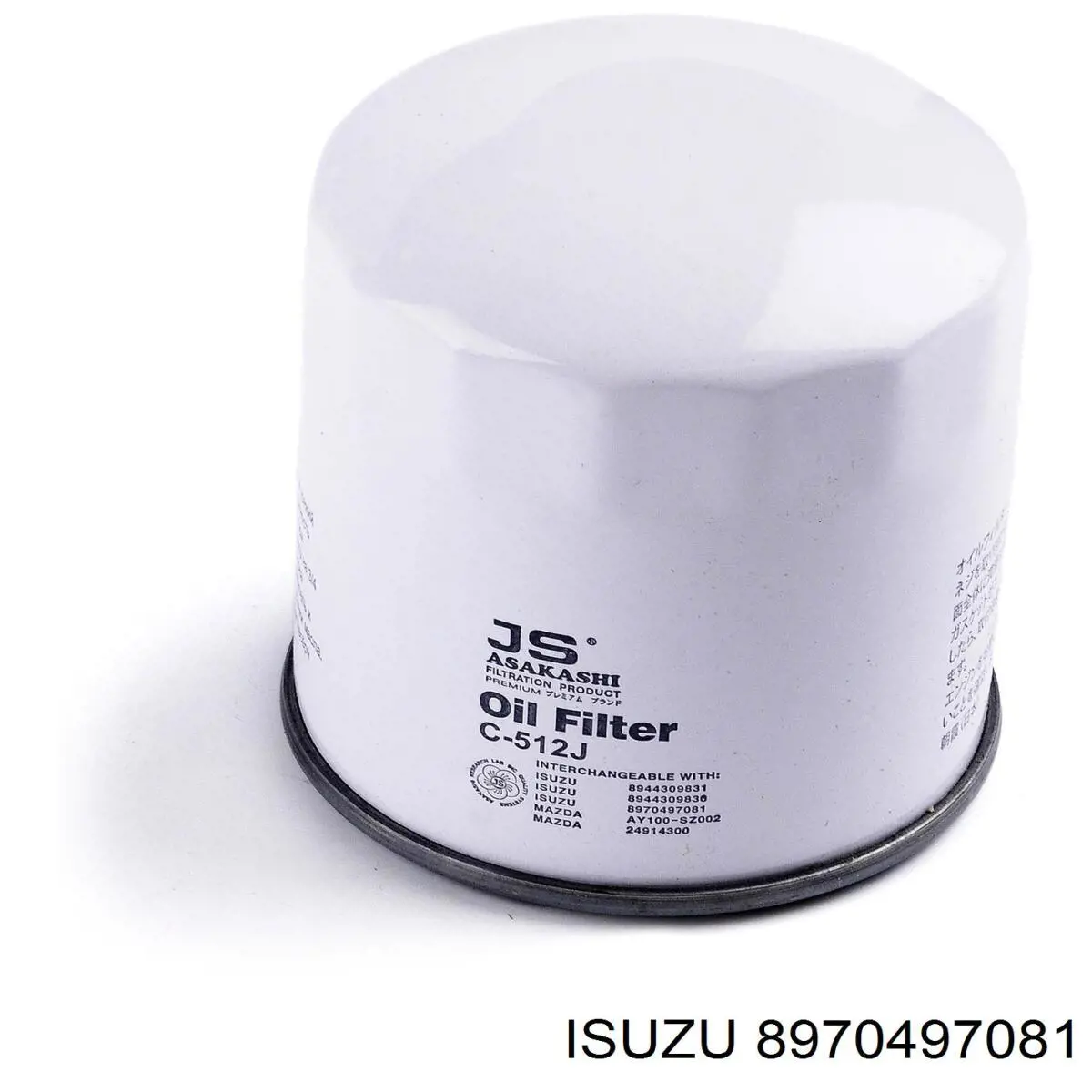 8970497081 Isuzu Filtro aceite