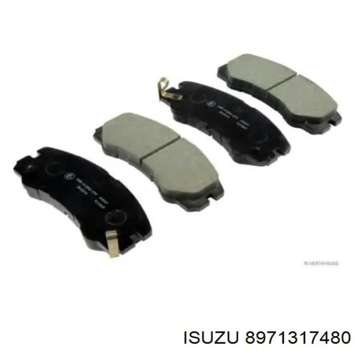 8971317480 Isuzu pastillas de freno delanteras