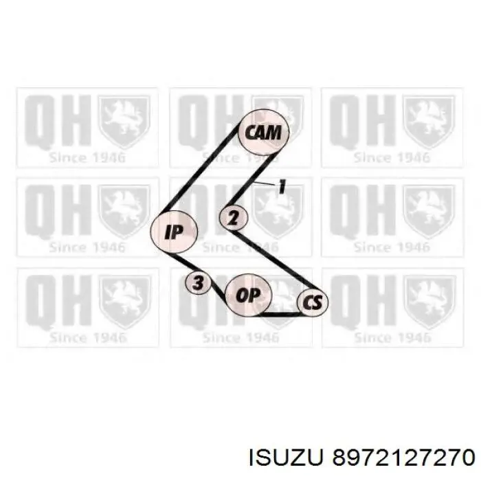 Comprar 8972127270 Isuzu Correa distribución