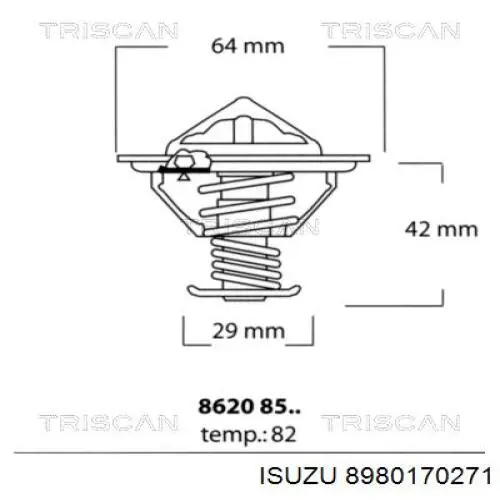 8980170271 Isuzu