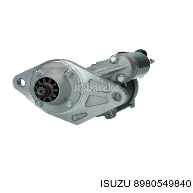 8980549840 Isuzu motor de arranque