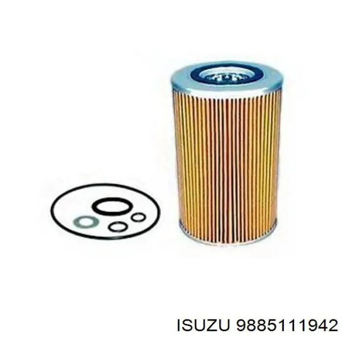 9885111941 Isuzu filtro de aceite