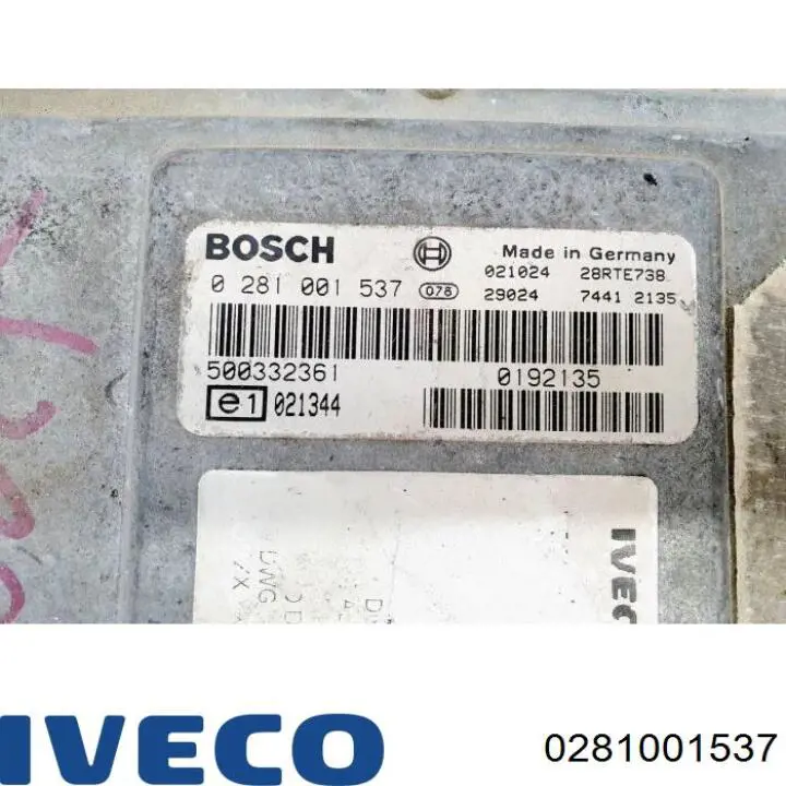 ECU 0281001537 Iveco