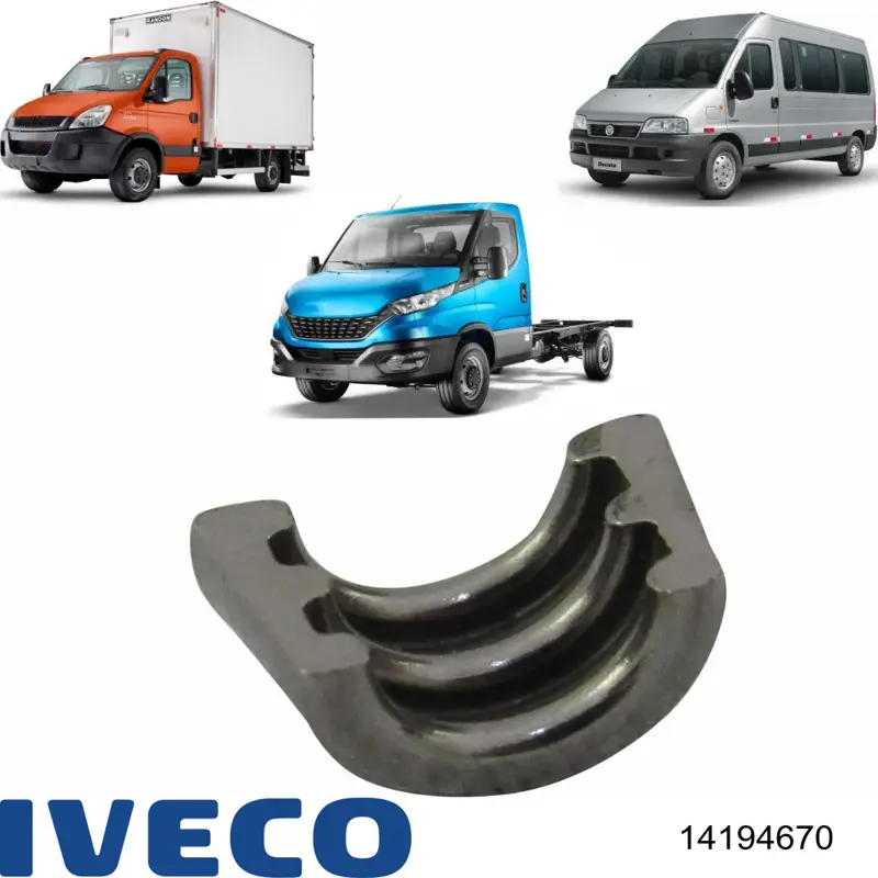 Chaveta De Sujecion De Valvula 14194670 Iveco