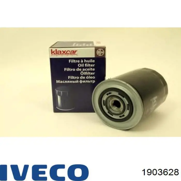 Filtro de aceite 1903628 Iveco