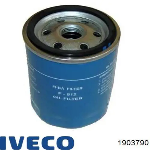 1903790 Iveco filtro de aceite