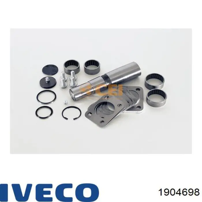 Juego de reparación de pivote de muñón de dirección Diesel Technic 792000