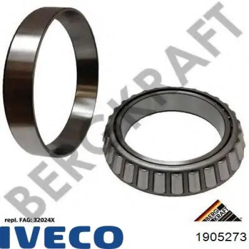 Comprar 1905273 Iveco Cojinete exterior del cubo de rueda delantera