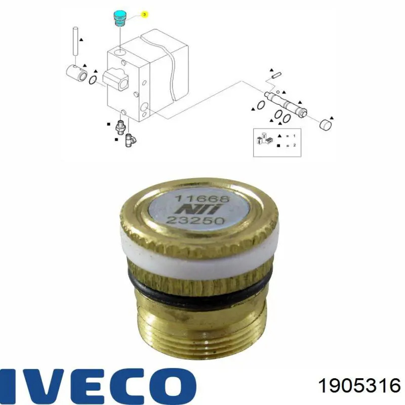 Comprar 738212 Diesel Technic Cojinete del diferencial del eje trasero