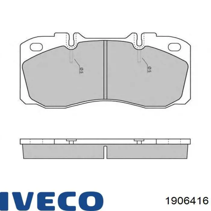 Pastillas freno delanteras Iveco 1906416 precio, desde 52,86 EUR