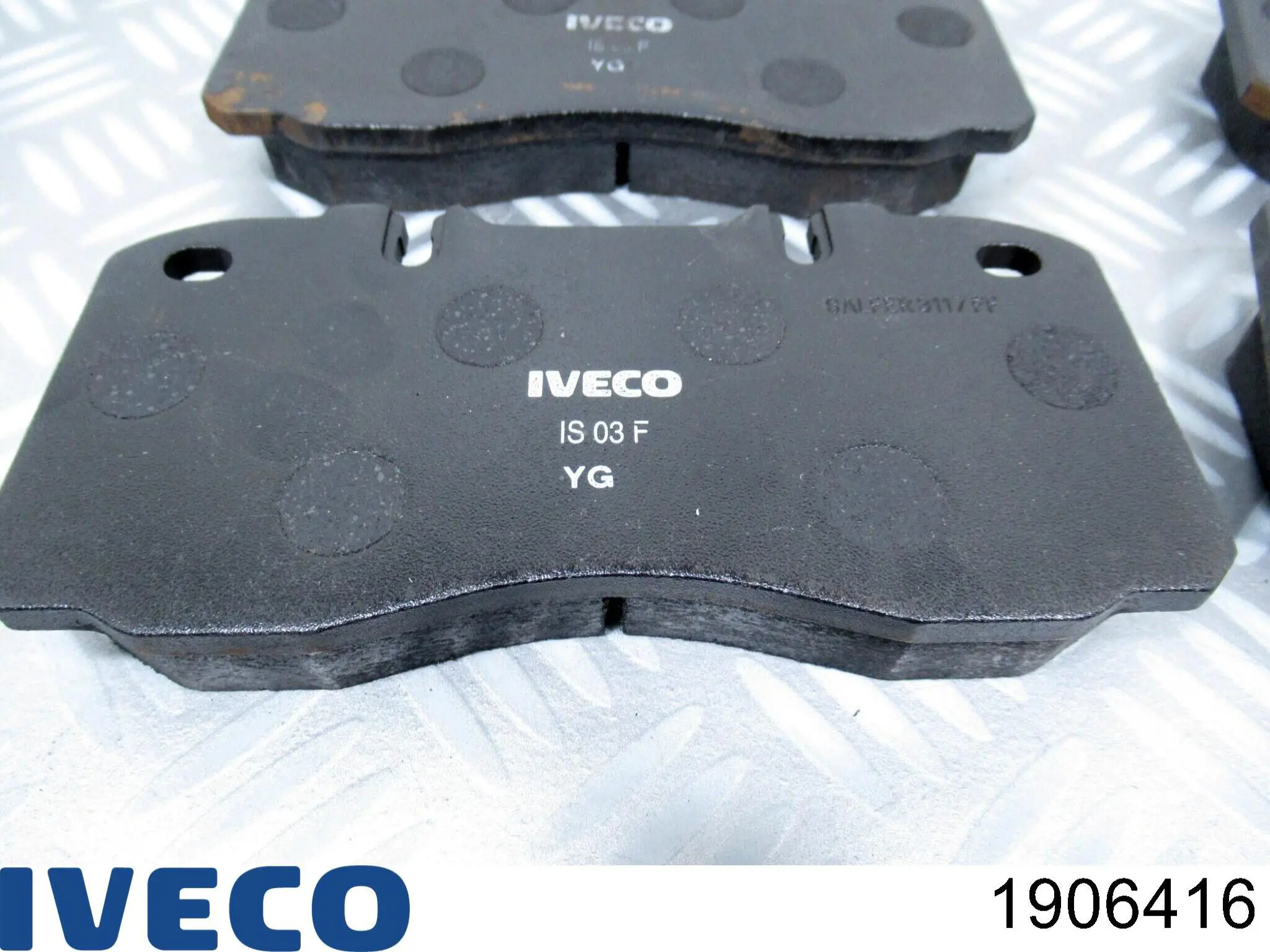Comprar 1906416 Iveco Pastillas delanteras de freno
