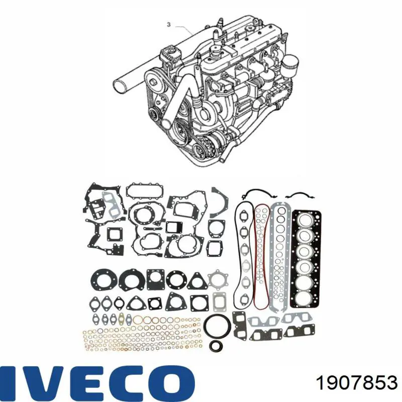 Kit completo de juntas del motor para Iveco Eurocargo 