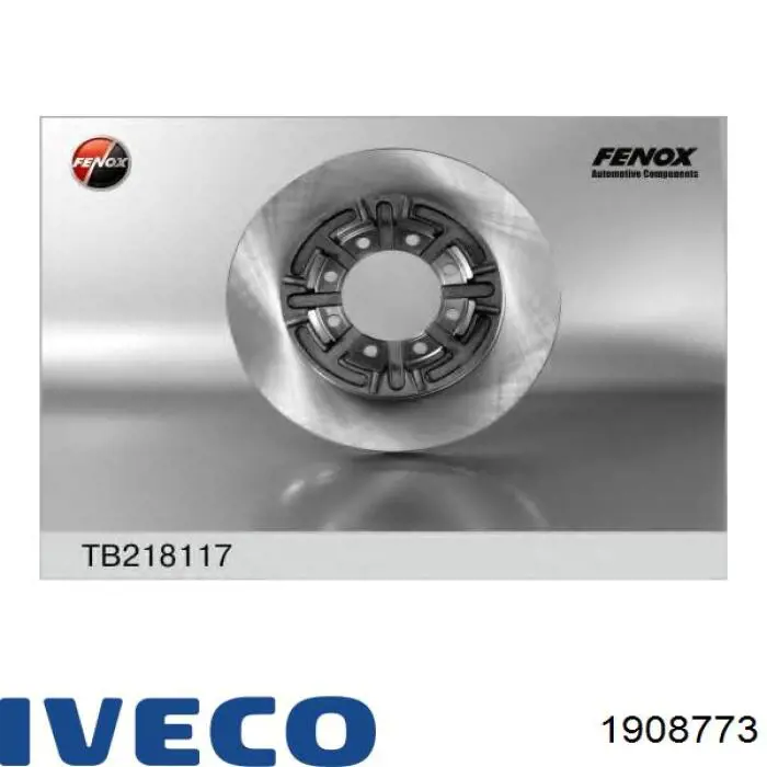 Disco de freno trasero Iveco 1908773 precio, desde 46,01 EUR