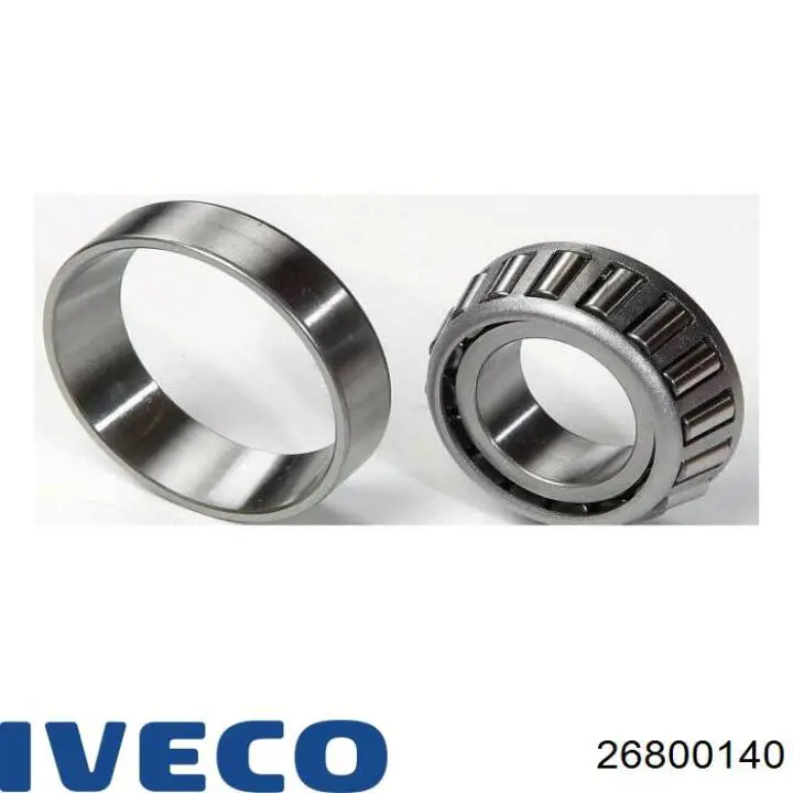 Cojinete interno del cubo de rueda delantera Nachi HE32208J