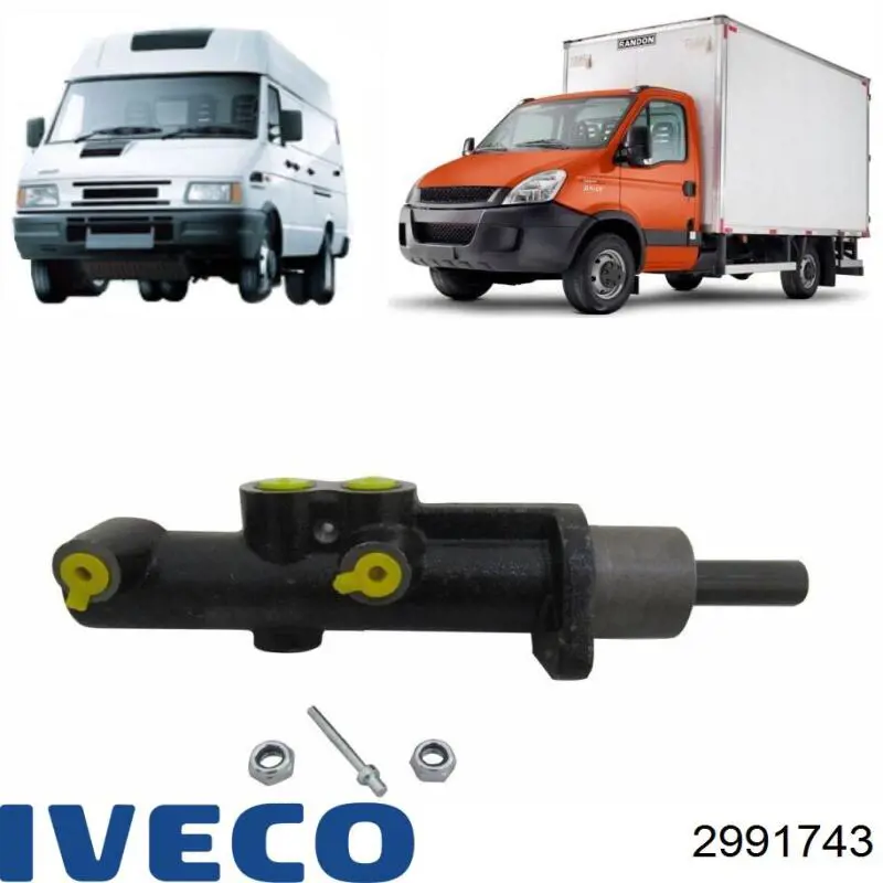 2991743 Iveco Cilindro principal de frenos