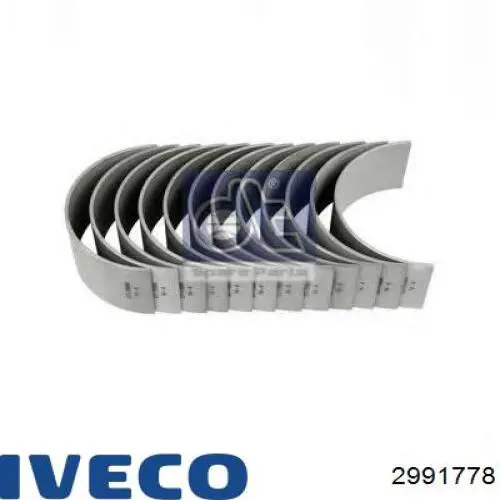 Juego de cojinetes de biela, estándar (STD) para Iveco Eurostar 