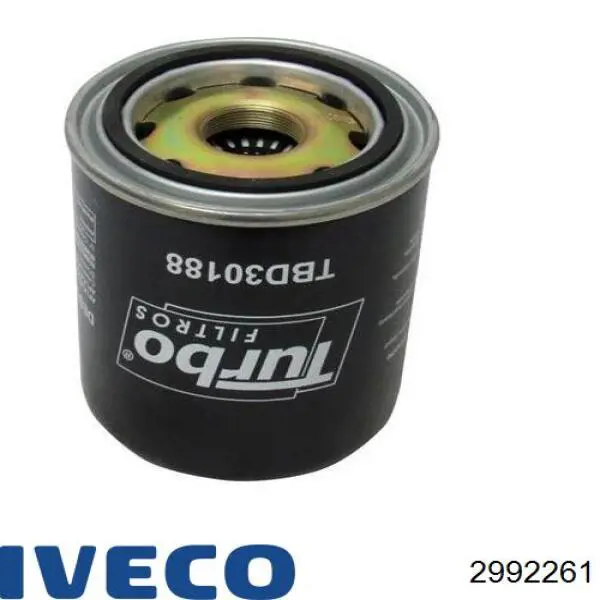 Filtro del desecador de aire (separador de agua y aceite) (camión) 2992261 Iveco