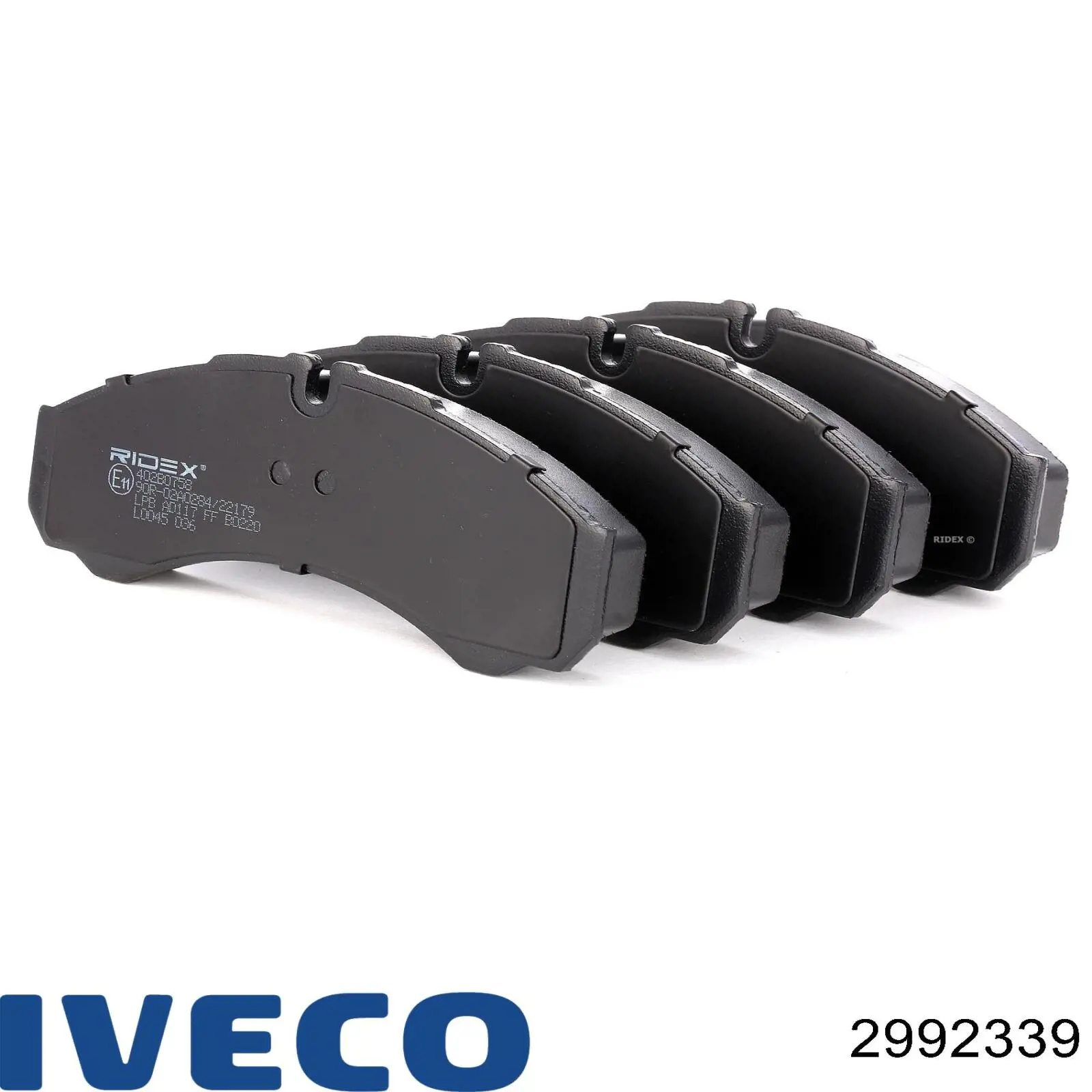 2992339 Iveco pastillas de freno traseras