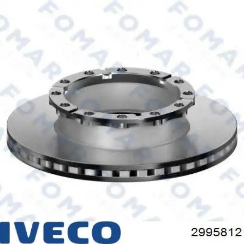 2995812 Iveco disco de freno trasero