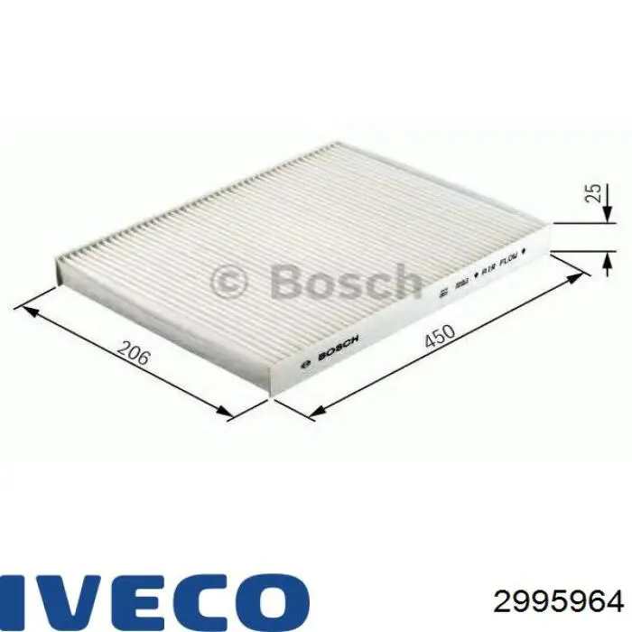 Comprar 2995964 Iveco Filtro de aire del habitáculo